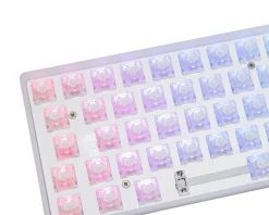 Higround Keyboards & Accessories|SNOWSTONE Base 65 Hotswap Gaming Keyboard - ISO UK [White Flame]