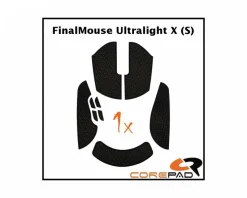 Corepad Mice & Accessories|Soft Grips for FinalMouse Ultralight X Small - White