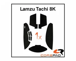 Corepad Mice & Accessories|Soft Grips for Lamzu Tachi 8K - Black