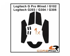 Corepad Mice & Accessories|Soft Grips for Logitech G Pro Wired/G102/G203/G304/G305 Series - Orange