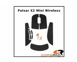 Corepad Mice & Accessories|Soft Grips for Pulsar X2 Mini / X2 CrazyLight - Red