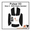 Corepad Mice & Accessories|Soft Grips for Pulsar X3 RHD - Black