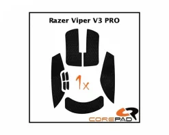 Corepad Mice & Accessories|Soft Grips for Razer Viper V3 Pro - White