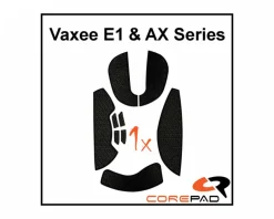 Corepad Mice & Accessories|Soft Grips for Vaxee E1 & AX Series - Red
