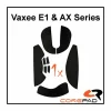 Corepad Mice & Accessories|Soft Grips for Vaxee E1 & AX Series - Black