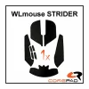 Corepad Mice & Accessories|Soft Grips for WLmouse Strider Magnesium 8K - Orange