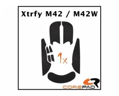 Corepad Mice & Accessories|Soft Grips for Xtrfy M42 Wired/M42W Wireless - White