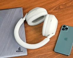 Wicked Cushions Headsets & Audio|Sony XM5 Ear Cushions - PU Upgraded - Silver