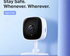 TP-Link Smart Home|Tapo C100 Home Security Wi-Fi Camera - Surveillance Camera