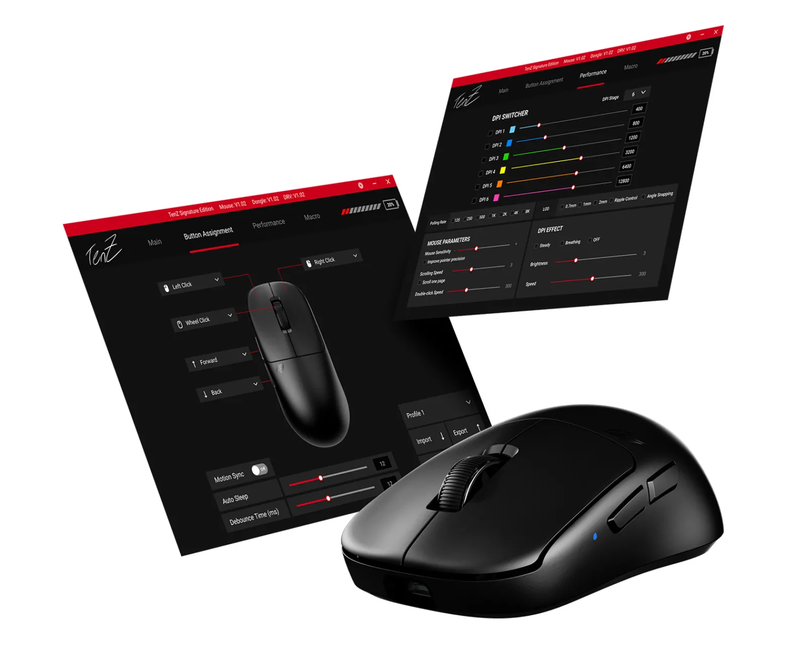 Pulsar Mice & Accessories|TenZ Signature Edition Gaming Mouse