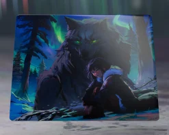 Tekkusai Mousepad|The Guardian Glass Mousepad - Limited Edition