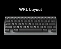 KBDfans Keyboards & Accessories|TOFU60 2.0 WKL Anodized Black + ISO PCB