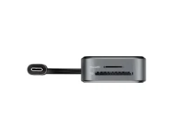 Deltaco Cables & Adapters|Storage Devices|Transparent USB-C Docking Station - 10 ports