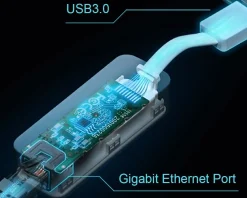 TP-Link Router & Networking|Cables & Adapters|UE300 Ethernet Network Adapter, USB-A 3.0 to RJ45