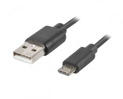 Lanberg Cables & Adapters For Mobile|Cables & Adapters|USB 2.0 Cable MICRO-B to USB 1m QC 3.0 Black