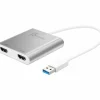 j5create Cables & Adapters|USB 3.0 to Dual HDMI Multi-Monitor Adapter