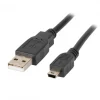 Lanberg Cables & Adapters|USB Mini-B (Male) till USB-A (Male) 2.0 (1.8 meter)