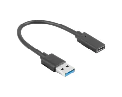 Lanberg Cables & Adapters|USB Type-C 3.1 (F) to USB Type-A (M) 15cm Adapter