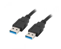 Lanberg Cables & Adapters|USB-A to USB-A 3.0 Cable (m/m) Black (1 Meter)