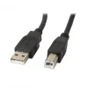 Lanberg Cables & Adapters|USB-A to USB-B 2.0 Cable Black (1 Meter)