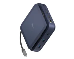 j5create Cables & Adapters|Storage Devices|USB-C Dual 4K HDMI Dock - Blue