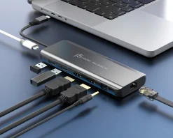 j5create Cables & Adapters|USB-C Dual 4K HDMI Mini Dock