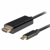 Lanberg Cables & Adapters|USB-C till HDMI Cable 4k 60Hz Black - 3m