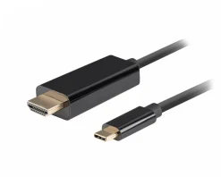 Lanberg Cables & Adapters|USB-C till HDMI Cable 4k 60Hz Black - 3m
