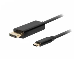 Lanberg Cables & Adapters|USB-C to DisplayPort Cable 4k 60Hz Black - 1m