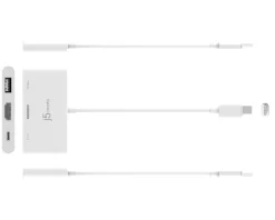 j5create Cables & Adapters|USB-C to 4K HDMI Adapter - USB-A - USB-C 100W PD