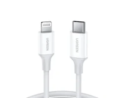 UGREEN Cables & Adapters For Mobile|USB-C to Lightning Cable 2m - White