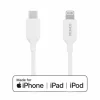 Deltaco Cables & Adapters For Mobile|USB-C to Lightning MFi - Charge/sync cable 1m - White