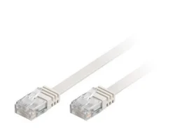 Deltaco Cables & Adapters|UTP Network cable Cat6 3m Flat White