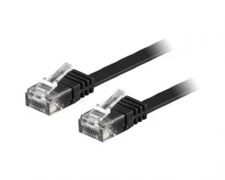 Deltaco Cables & Adapters|UTP Network cable Cat6 0.5m Flat Black