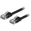 Deltaco Cables & Adapters|UTP Network cable Cat6 15m Flat Black