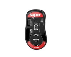 Superglide Mice & Accessories|Version 2 Glass Skates for Pulsar Xlite Series - Red
