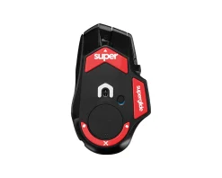 Superglide Mice & Accessories|Version 2 Glass Skates for Logitech G502X PLUS, LIGHTSPEED - Red