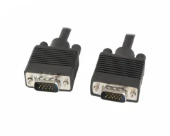 Lanberg Cables & Adapters|VGA (Male) to VGA (Male) Cable Double Shielded 1.8 Meter
