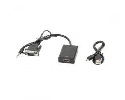 Lanberg Cables & Adapters|VGAFemale to HDMI Male + Audio Cable