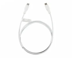 Deltaco Cables & Adapters For Mobile|60W USB-C to USB-C Charging Cable - White - 1 m