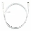 Deltaco Cables & Adapters For Mobile|60W USB-C to USB-C Charging Cable - White - 2 m