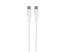 Deltaco Cables & Adapters For Mobile|60W USB-C to USB-C Charging Cable - White - 2 m