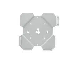 4mount Playstation|Wall Mount Bundle for PS4 Slim - White