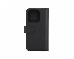 Deltaco Shell & Screen Protector|Wallet Case for iPhone 15 Pro - Black