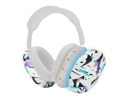 Wicked Cushions Headsets & Audio|WC ShellZ Max Ear Cushions - 90''s White