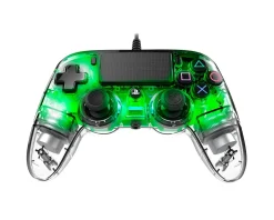Nacon Playstation|Gamepad|Wired llluminated Compact Controller Green (PS4/PC)