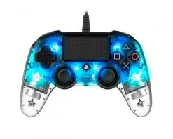 Nacon Playstation|Gamepad|Wired llluminated Compact Controller Blue (PS4/PC)