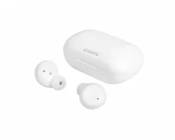 STREETZ Headphones|Wireless In-Ear Headphones with Charging Case, TWS - White