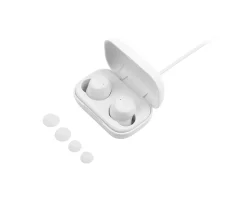 STREETZ Headphones|Wireless In-Ear Headphones with Charging Case, TWS - White
