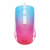Deltaco Gaming Mice & Accessories|WM87 Semi-Transparent RGB Gaming Mouse - White